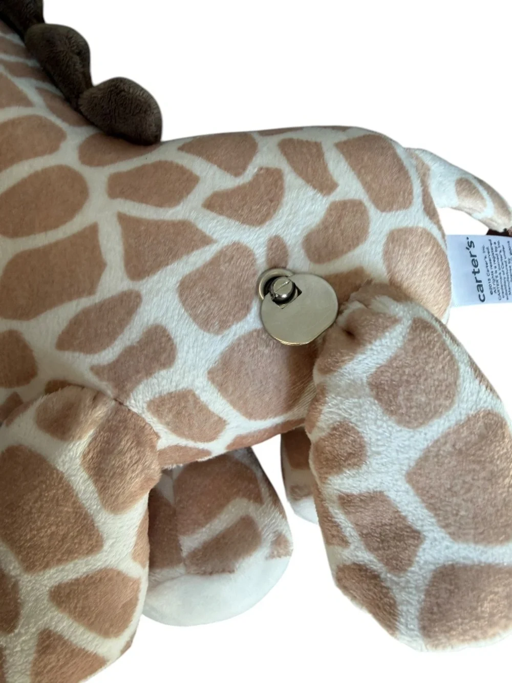 Carter’s Musical Wind-Up Giraffe Baby Plush Brahms Lullaby NWOT